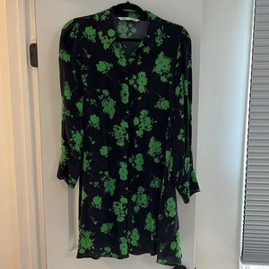 Zara mini floral dress